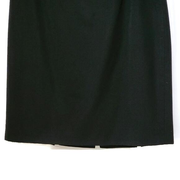 Escada Margaretha Ley Wool Pencil Midi Skirt Vintage Black EU 42 US 10 Tailored - Picture 4 of 15